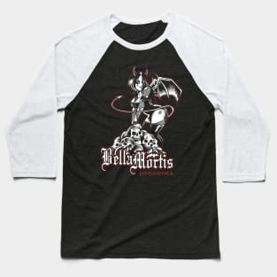 Bella Mortis Presents horror comic Baseball T-Shirt